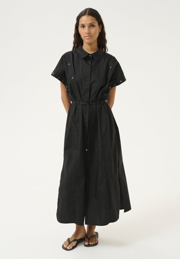 VICKY - Blusenkleid - meteorite