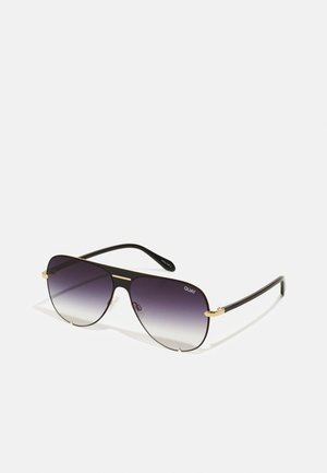 HIGH KEY FASHION - Solglasögon - black/black