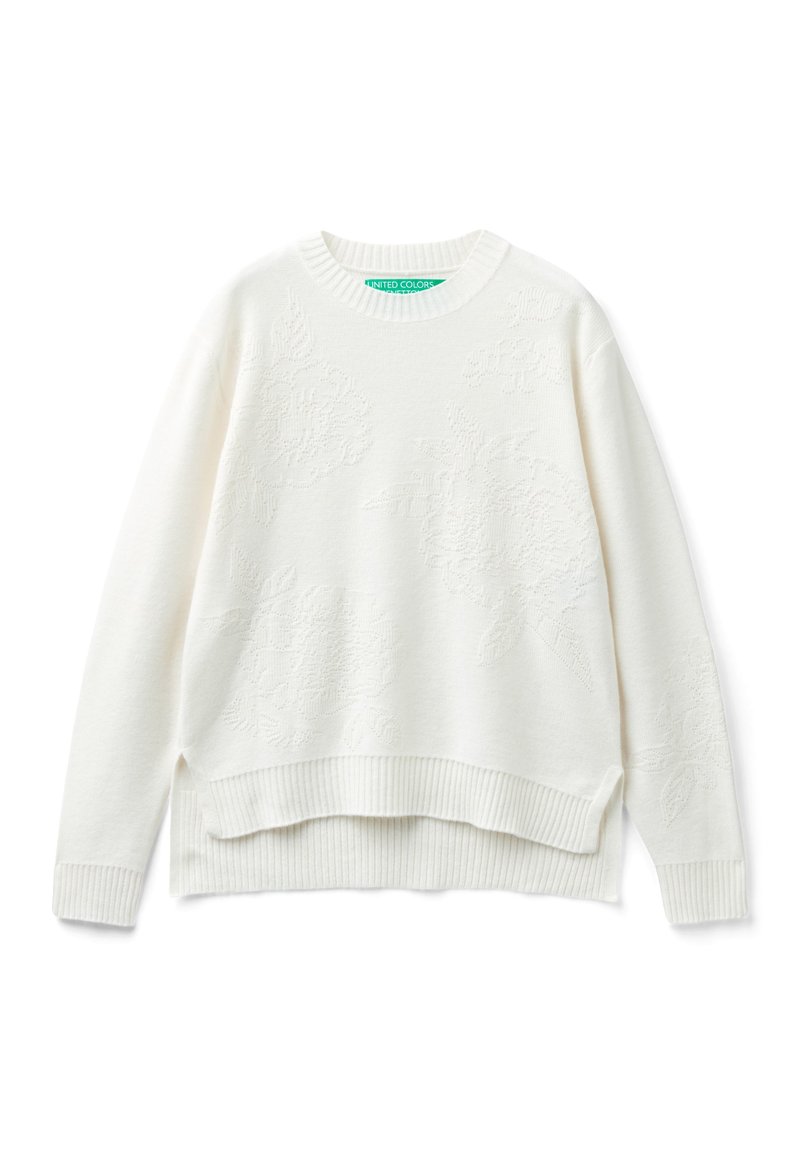 United Colors of Benetton Trui wit United Colors of Benetton Trui wit