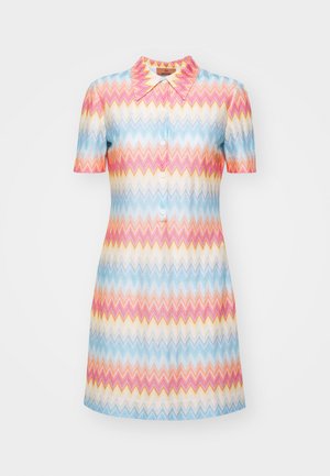 SHORT DRESS - Blusenkleid - multicolor/yellow/orange