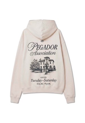 Pegador, PEGADOR OVERSIZED SWEAT JACKE CARLOFORTE - Sweater met rits - cream