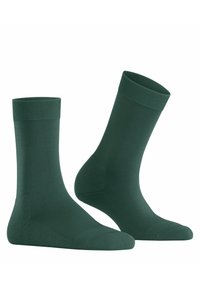 FALKE CLIMAWOOL - Calze - hunter green