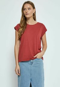 Minus - LETI - T-shirts basic - 6990 barn red Miniaturebillede 1