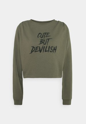 Sweatshirt - khaki