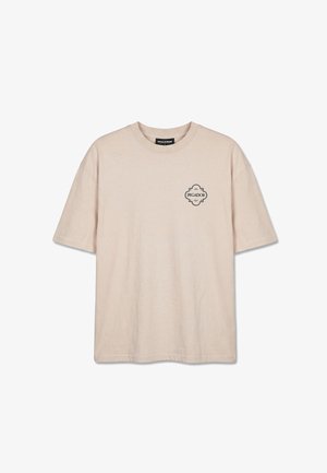 Pegador, PAIDE OVERSIZED TEE - T-Shirt print - washed cream