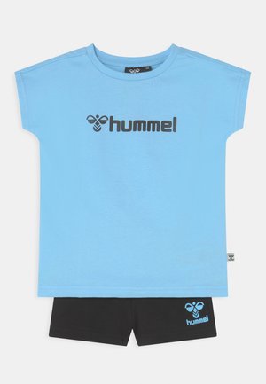 NOVA SET UNISEX - T-shirt imprimé - airy blue