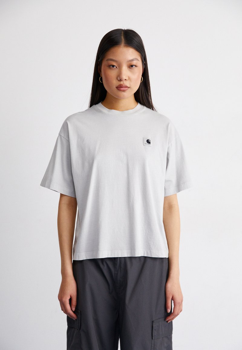 Carhartt WIP NELSON - T-shirts basic - sonic silver