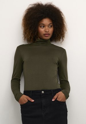 YOKO ROLLNECK   - Langærmet T-shirt - forest night