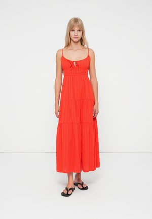 Maxi-jurk - red aloha