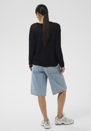 Kaffe, KAABALINA KNIT PULLOVER - Džemper - black deep