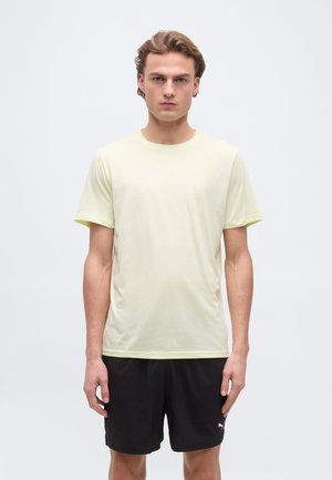 TAD ESSENTIAL CAT TEE - Športne majice - apple spritz heather