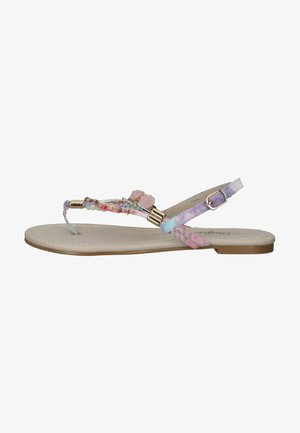 T-bar sandals - pastel rose