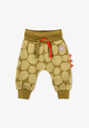 sigikid, SIGIKID SWEATHOSE DINO FUN - Pantaloni sportivi - grün