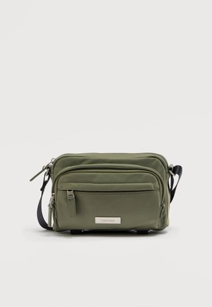 SLEEK UTILITY CAMERA BAG - Taška cez plece - deep lichen green
