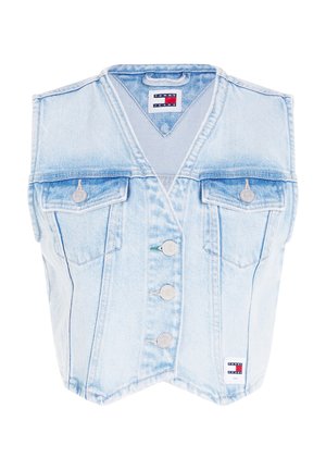 Blus - light-blue denim