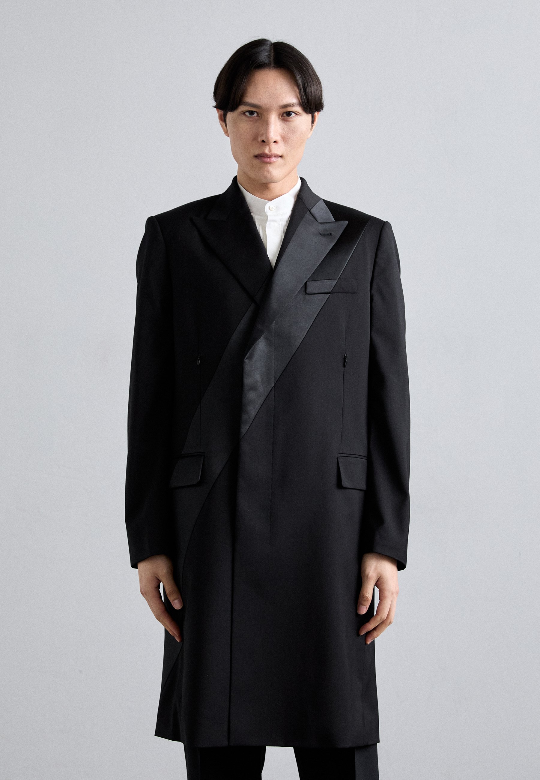 Helmut Lang COAT - Klassischer Mantel - black/schwarz 