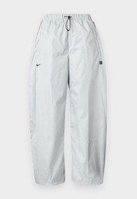 PANT SHOX - Verryttelyhousut - grey fog/white/university red