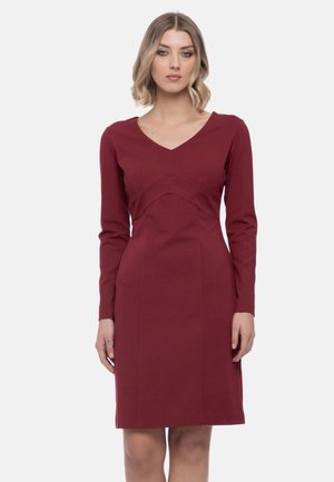 Camomilla Italia KATE-M MIDI - Freizeitkleid - rosso scuro