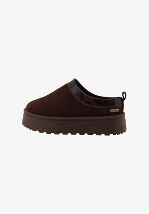 TOM TAILOR, STIEFEL - Slip-ons - mokka