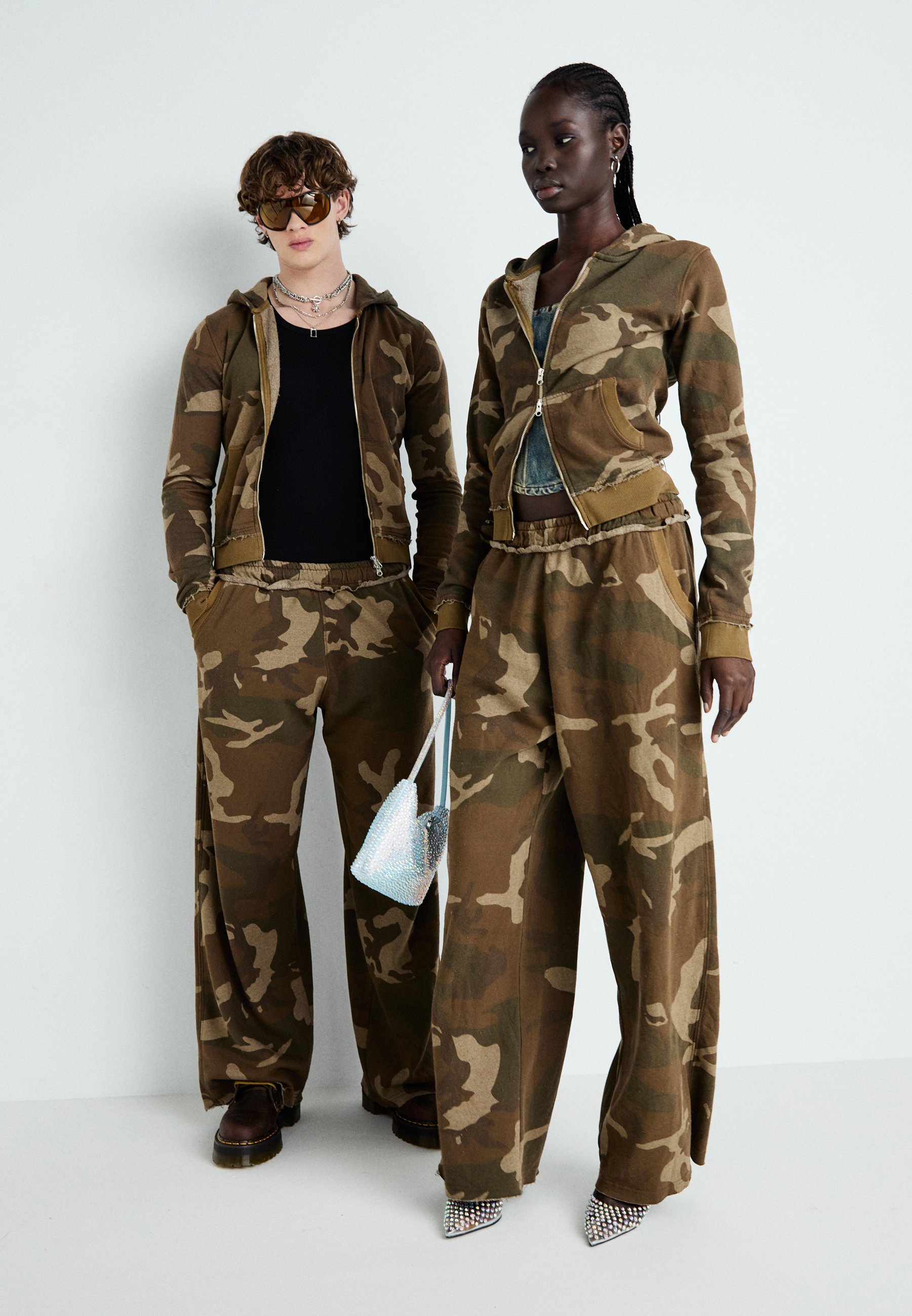 【JADED LONDON】 Woodland Camo Mini Monster パーカー Shop Camo Mini Monster Hoodie | Jaded London | Clothing