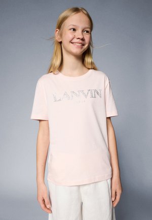 SHORT SLEEVES TEE - Camiseta estampada - pale pink