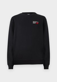 ATHLETICS LOGO CREW - Sweatshirt - black