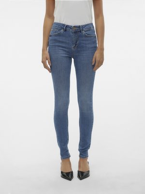 VMFLASH SKINNY  - Džegingi - medium blue denim