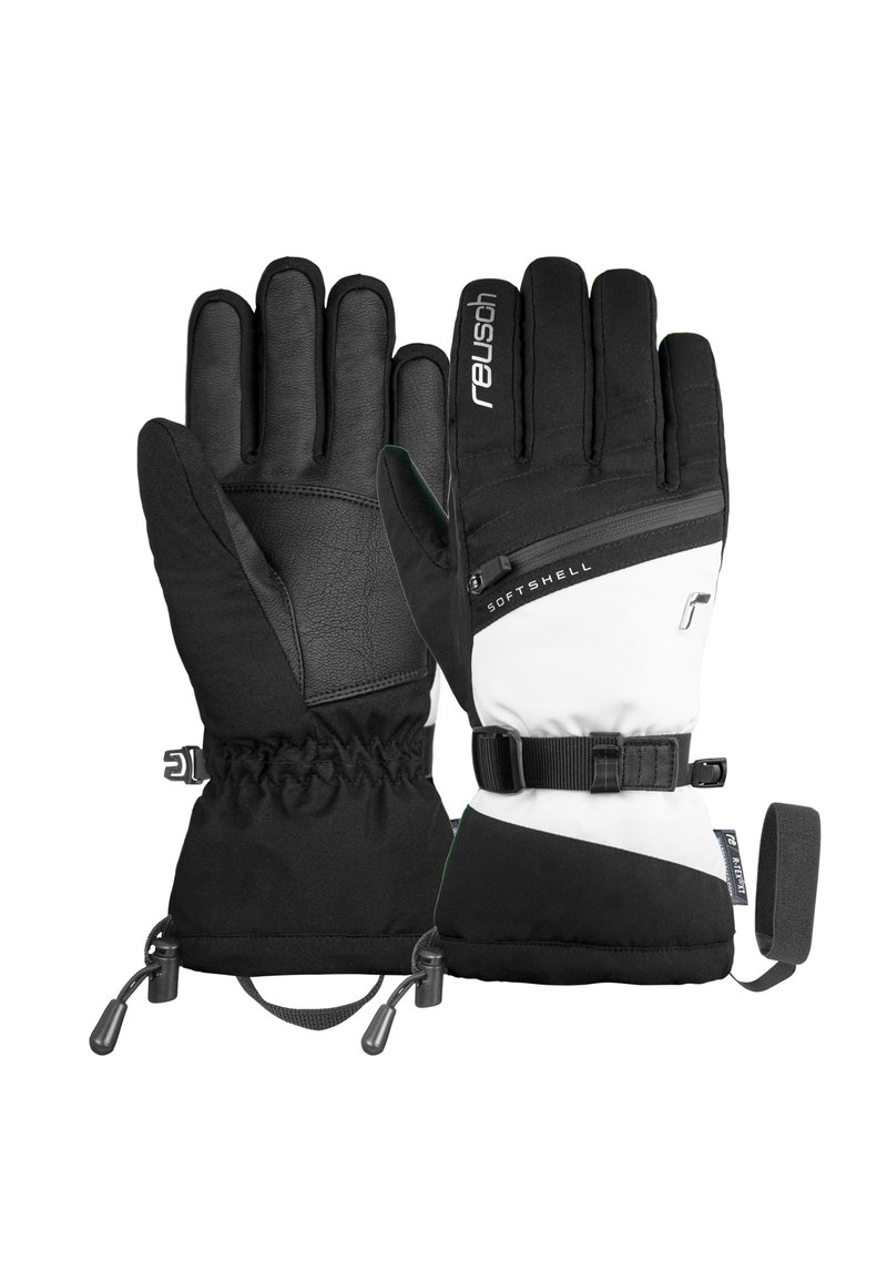 Reusch - DEMI R TEX XT - Handschoenen -  black white, Vergroten