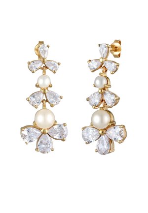 ELEGANT DAINTY SPARKLING - Øreringe - gold coloured