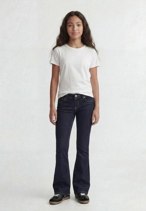 JJXX, BOOTCUT JEANS JXTEXAS FLARED LW C248 DNM GRL SN BOOTCUT JEANS GIRLS - Jeans bootcut - dark blue denim