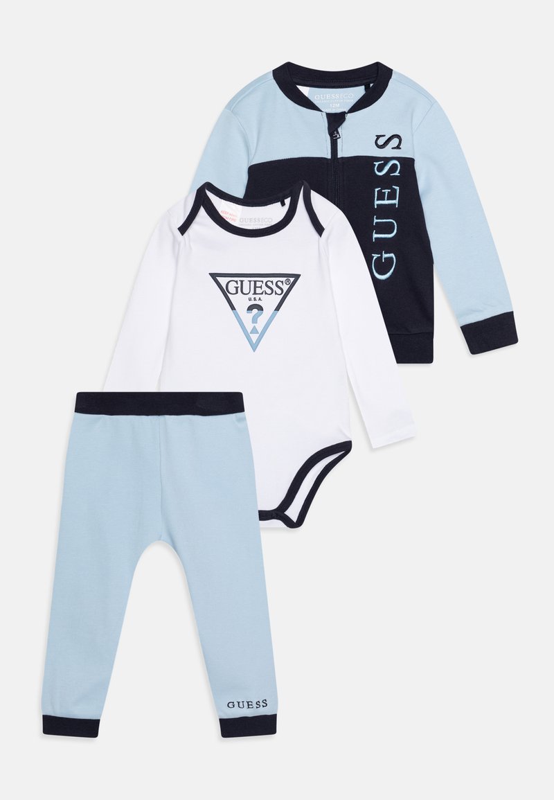 Guess BABY PANT SET Geschenk zur Geburt frosted blue/hellblau Zalando.de