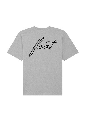FLOAT BACK HEAVYWEIGHT - Print T-shirt - mottled grey