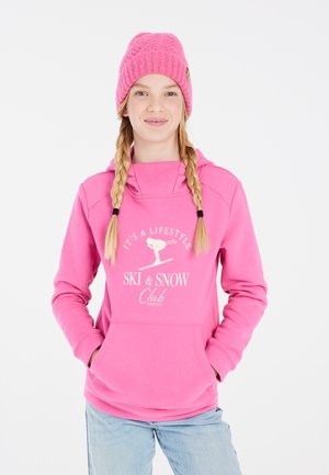 PRTHUXLEY JR - Kapuzenpullover - foxy pink