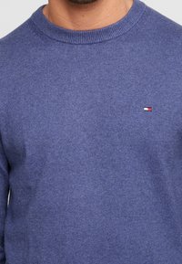 Tommy Hilfiger Stickad tröja - blue-grey