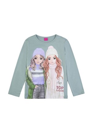 TOP MODEL - Langarmshirt - iceberg green