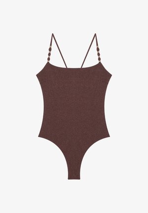 Yamamay, SORAYA - SWIMSUIT - Maillot de bain - chocolate plain