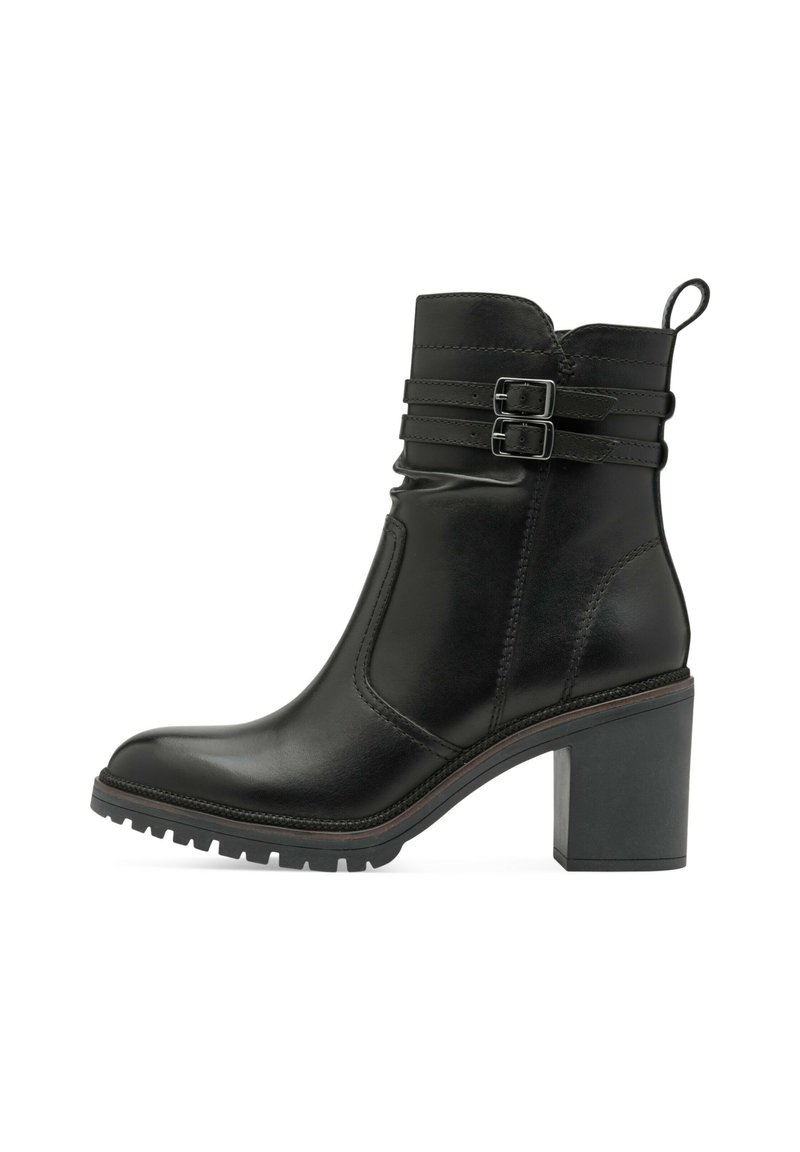 Tamaris ELEGANTE MIT TOUCH-IT - Botines camperos - black leather