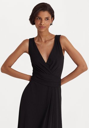 AFARA SLEEVELESS DAY DRESS - Žerzejové šaty - black