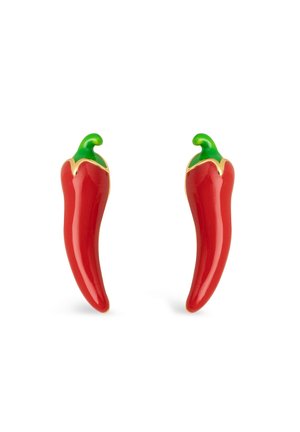 Singularu RED CHILI PEPPER  - Ohrringe - gold-coloured