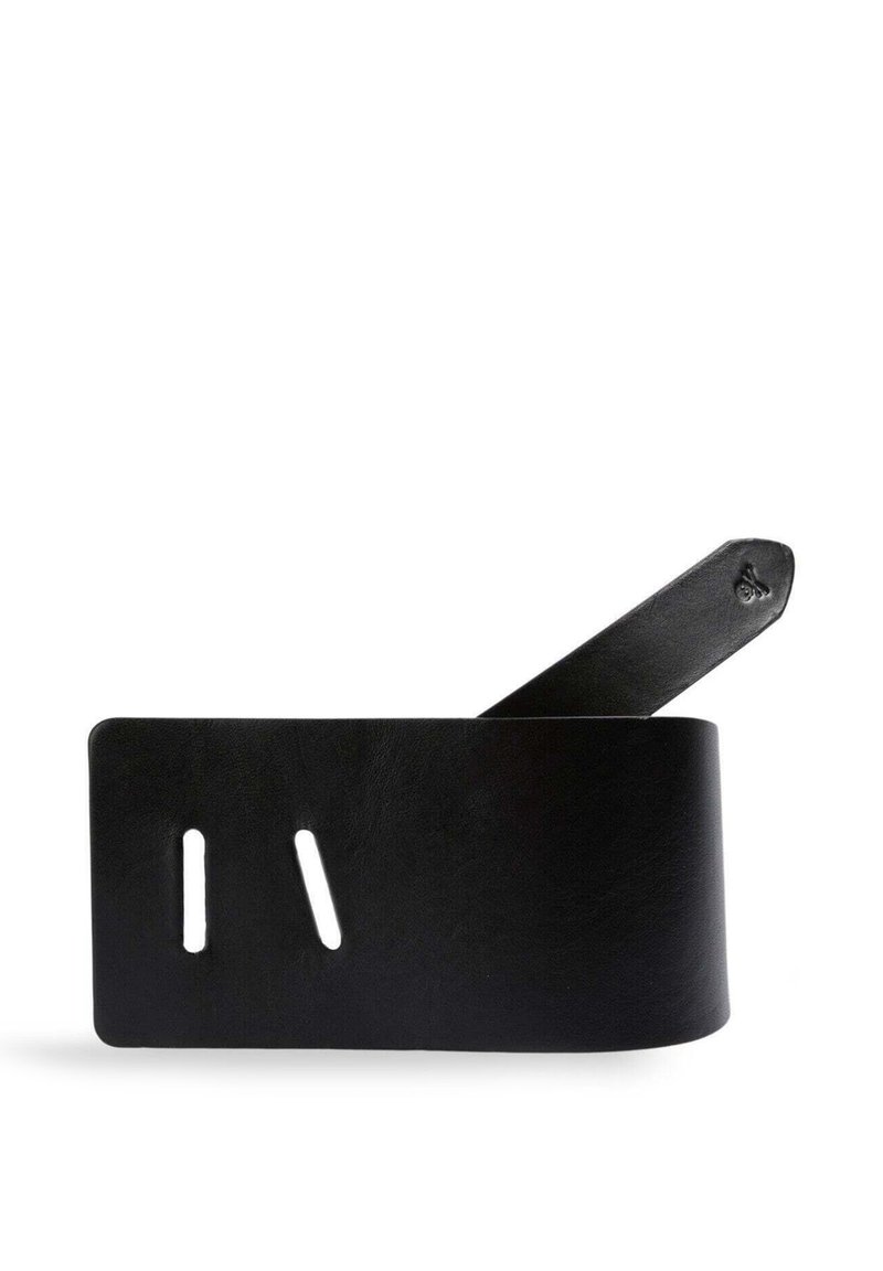 Scalpers SCALPERS KNOT THICK BELT - Belt - black - Zalando