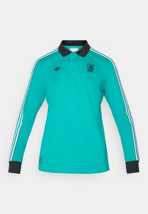 adidas Originals LIVERPOOL FC ICON LONG SLEEVE POLO - Equipación de clubes - sea green