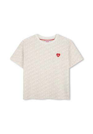 HUGO Kids, TEE-SHIRT MANCHES COURTES - T-shirt imprimé - new beige