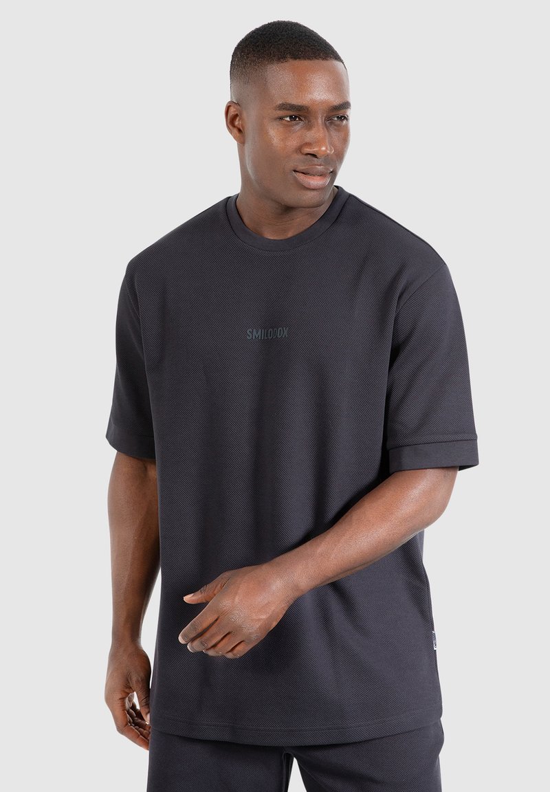 Smilodox OSKAR - T-shirt basique - anthrazit