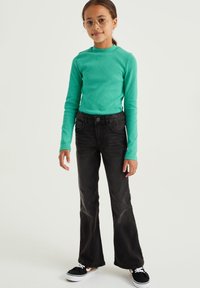 WE Fashion Ilgarankovis viršutinės dalies drabužis - green