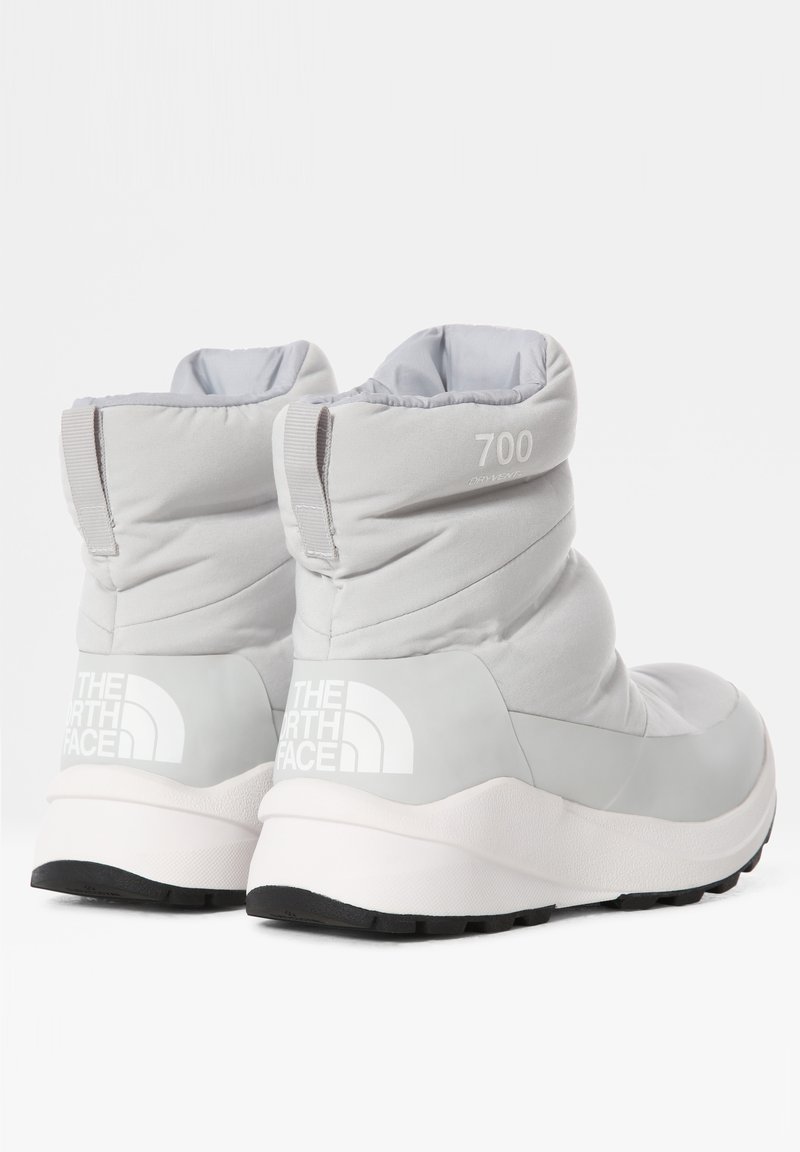 The North Face W Nuptse Ii Mountain Shoes Tin Grey Tnf White Dark Grey Zalando De
