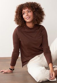 Next LONG SLEEVE - Langærmet T-shirt - brown (219370)