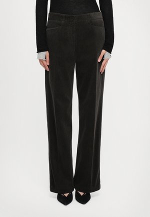 Pantalones - dark brown