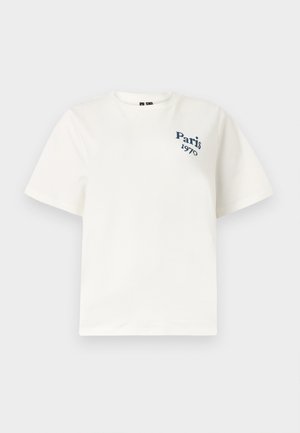 Vero Moda VMVERA CATY - T-shirt con stampa - snow white