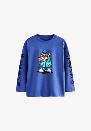 REGULAR FIT - Ilgarankovis viršutinės dalies drabužis - blue hip hop bear