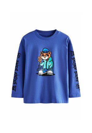 Next REGULAR FIT  - Langarmshirt - blue hip hop bear
